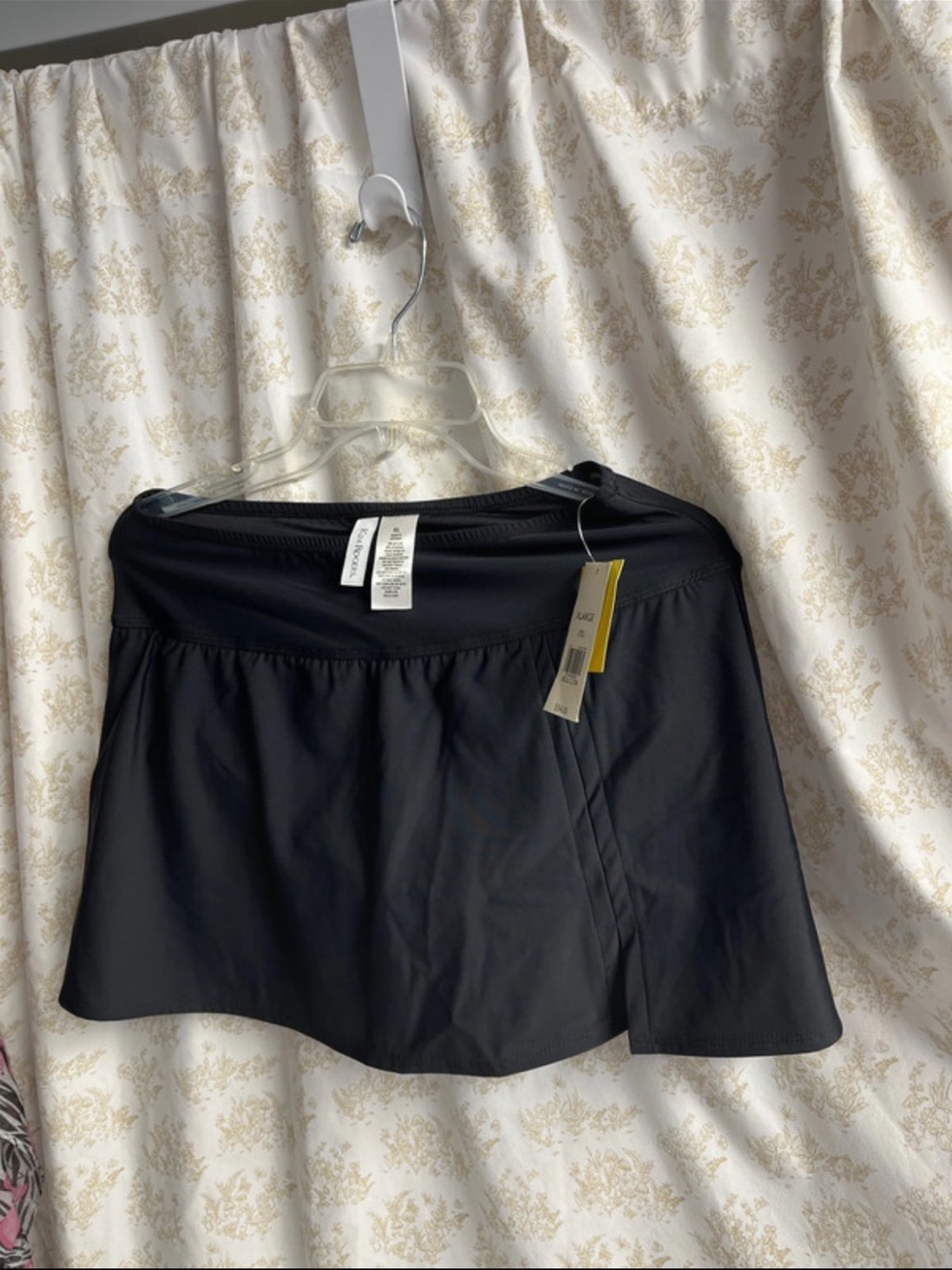 Kim Rogers Black Women's Swim Mini Skort